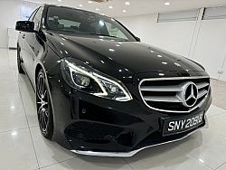 Mercedes Benz E200 Sedan Edition E R18 LED 2016 Black Sunroof